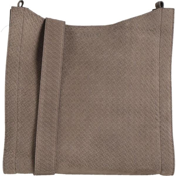 borse a tracolla Orciani marrone tinta unita