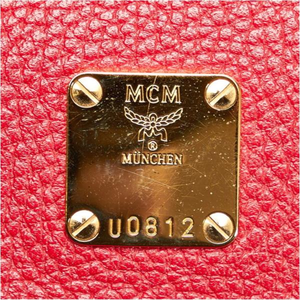 borse a spalla Mcm rosso