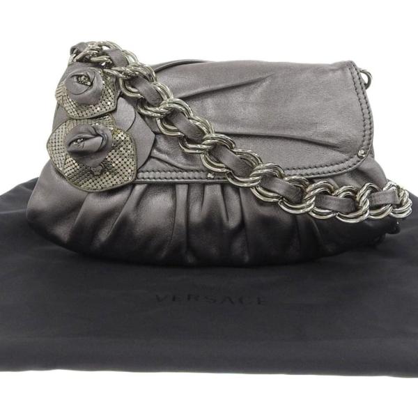 borse a spalla Versace grigio