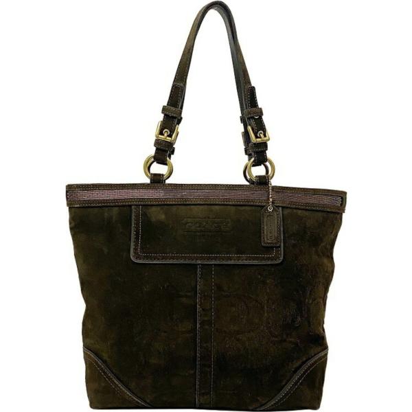 borse a spalla Coach grigio