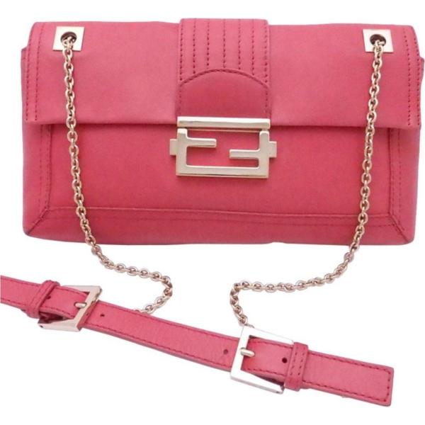borse a spalla Fendi rosso