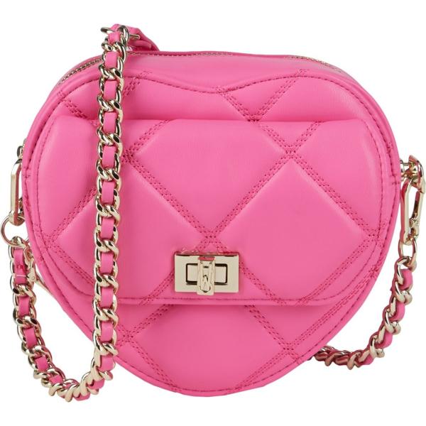 borse a tracolla Steve Madden rosa tinta unita