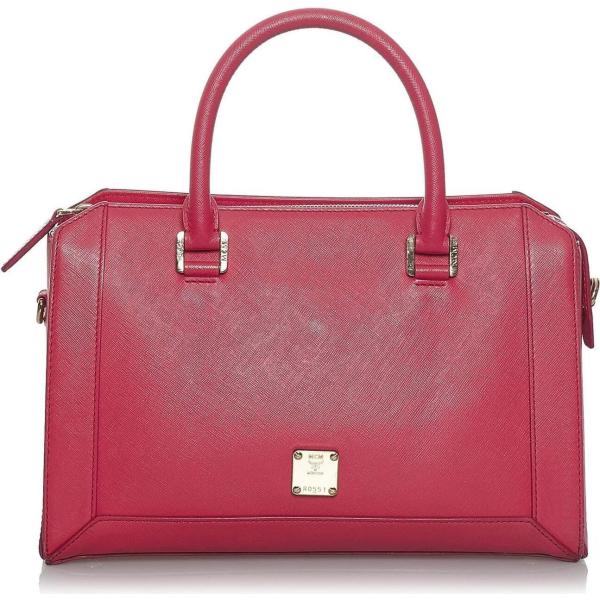 borse a mano Mcm rosso