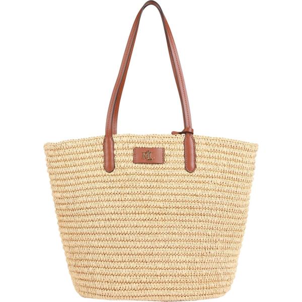 borse a spalla Lauren Ralph Lauren marrone