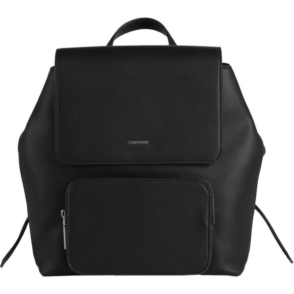 zaini Calvin Klein nero tinta unita