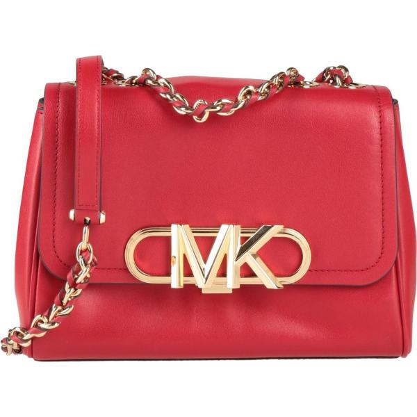borse a tracolla Michael Michael Kors rosso tinta unita