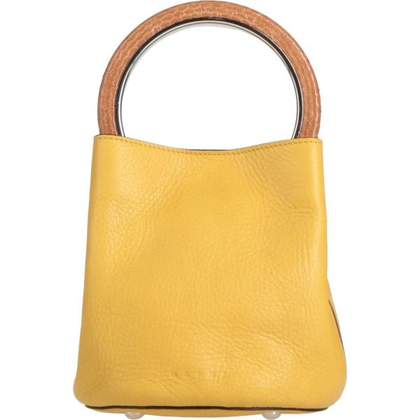 borse a mano Marni giallo serpente
