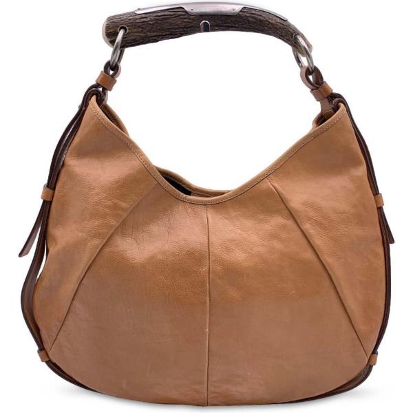 borse a mano Saint Laurent marrone