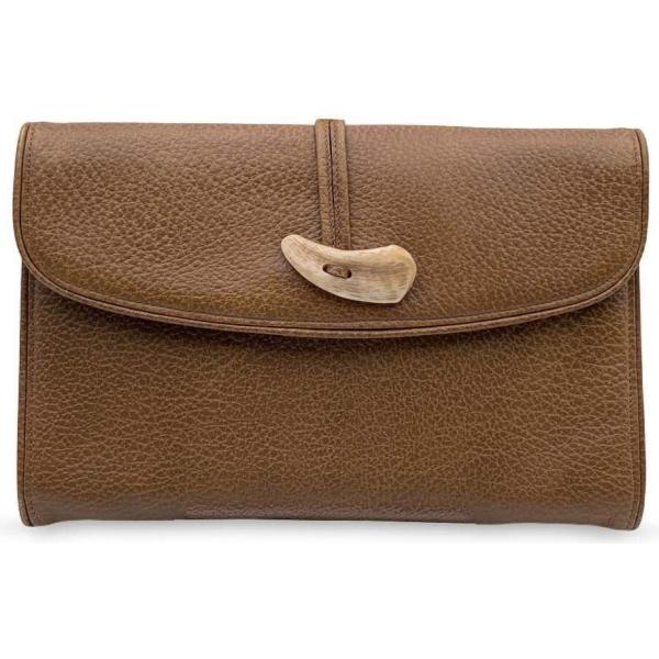 borse a mano Saint Laurent marrone