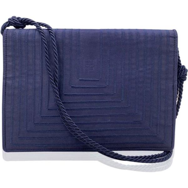 borse a tracolla Fendi blu
