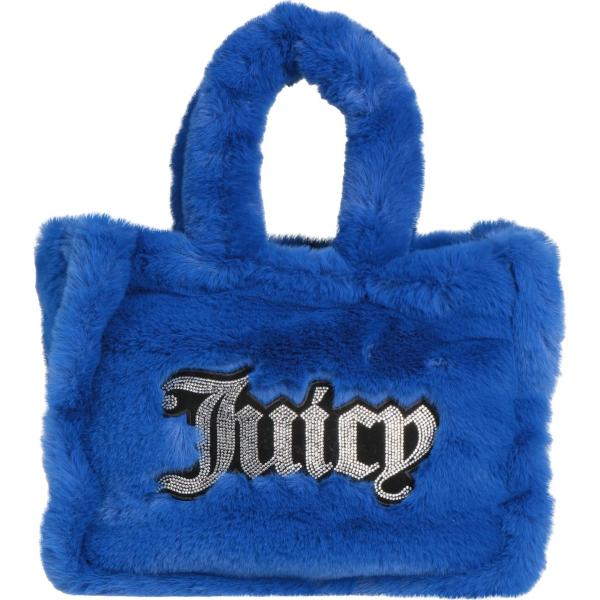 borse a mano Juicy Couture blu tinta unita