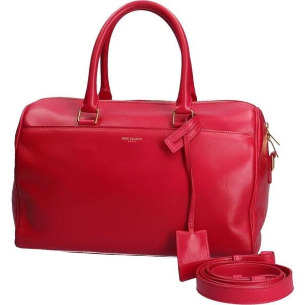 borse a mano Saint Laurent rosso