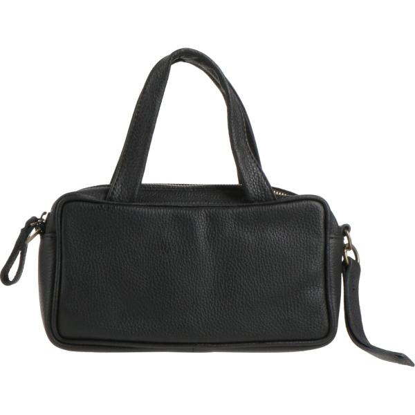 borse a mano Corsia nero tinta unita