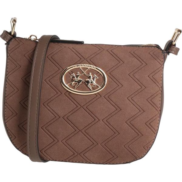 borse a tracolla La Martina marrone tinta unita