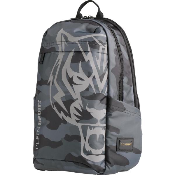 borse sportive Plein Sport grigio military