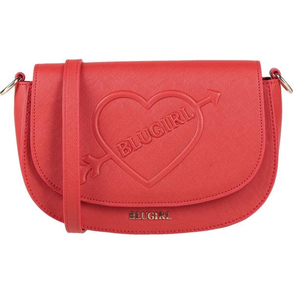 borse a tracolla Blugirl Blumarine rosso tinta unita