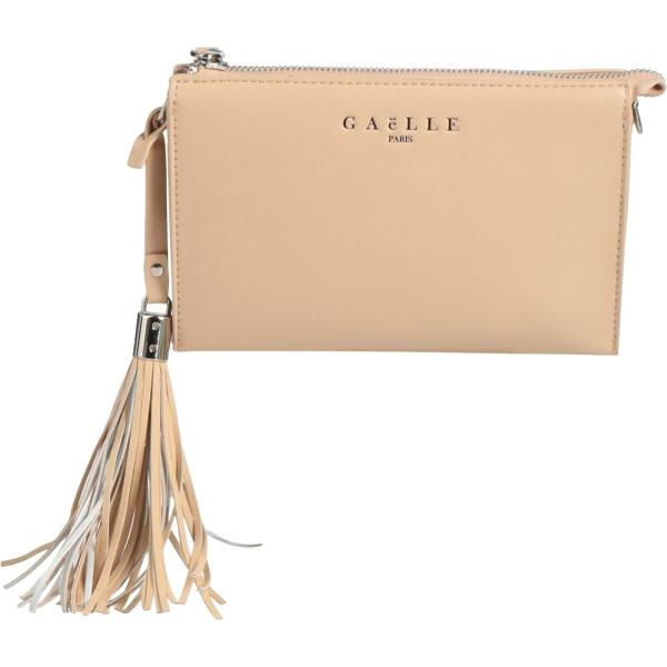 borse a mano GAëLLE Paris marrone tinta unita