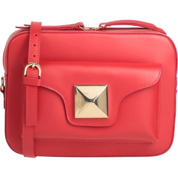 borse a tracolla My-Best Bags rosso tinta unita