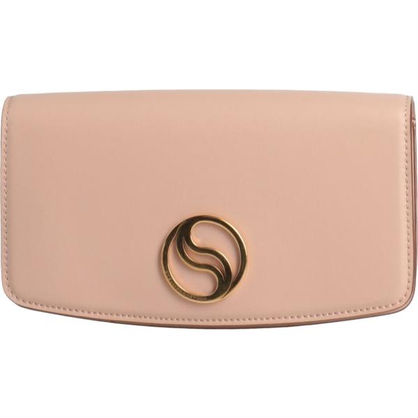 borse a mano STELLA McCARTNEY marrone tinta unita