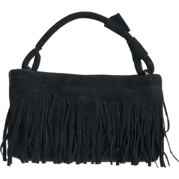 borse a mano My-Best Bags nero tinta unita