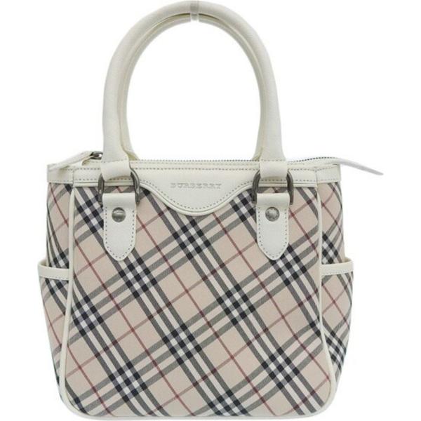 borse a mano Burberry bianco