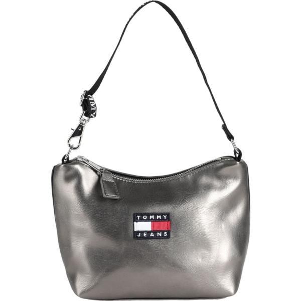 borse a mano Tommy Jeans grigio tinta unita