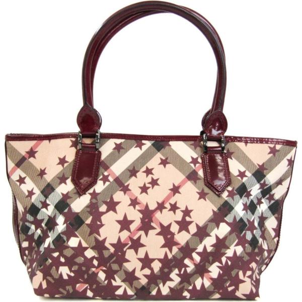 borse a spalla Burberry marrone