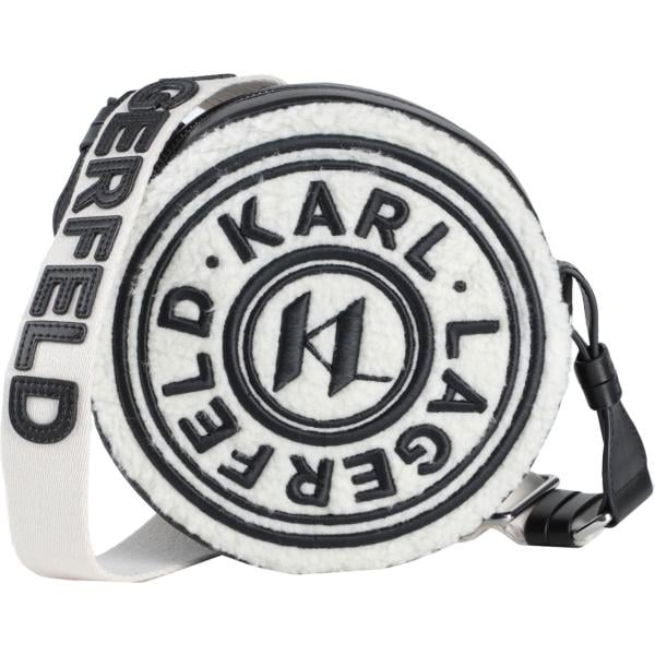 borse a tracolla Karl Lagerfeld bianco