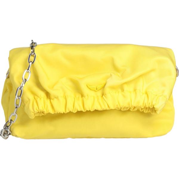 borse a tracolla Zadig&Voltaire giallo tinta unita