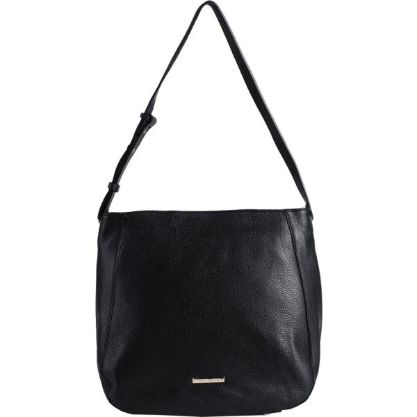 borse a spalla Tuscany Leather nero tinta unita