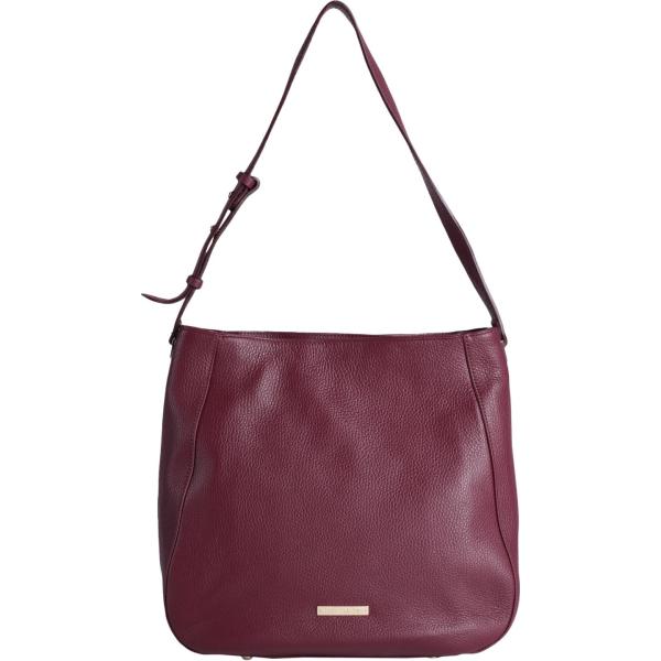 borse a spalla Tuscany Leather viola tinta unita