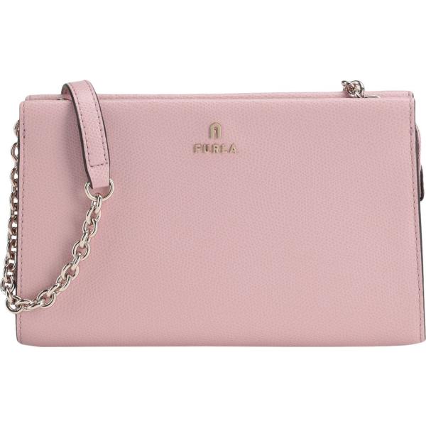 borse a tracolla Furla rosa tinta unita