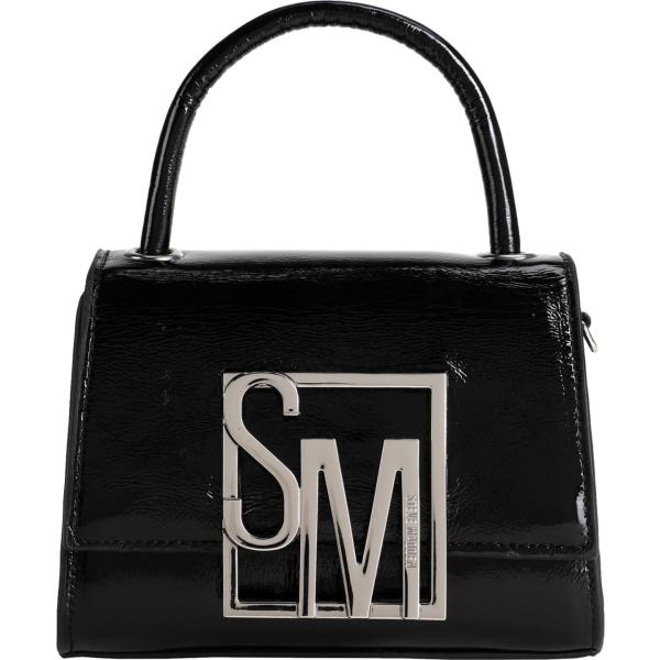 borse a mano Steve Madden nero tinta unita