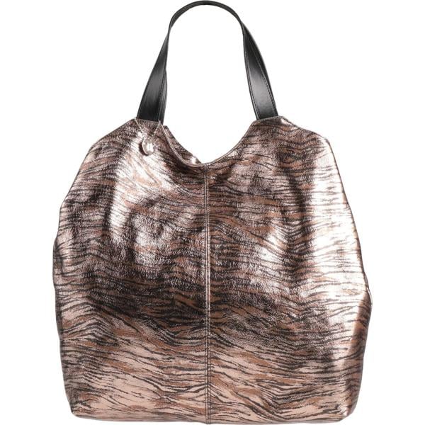 borse a mano Laura Di Maggio marrone animalier