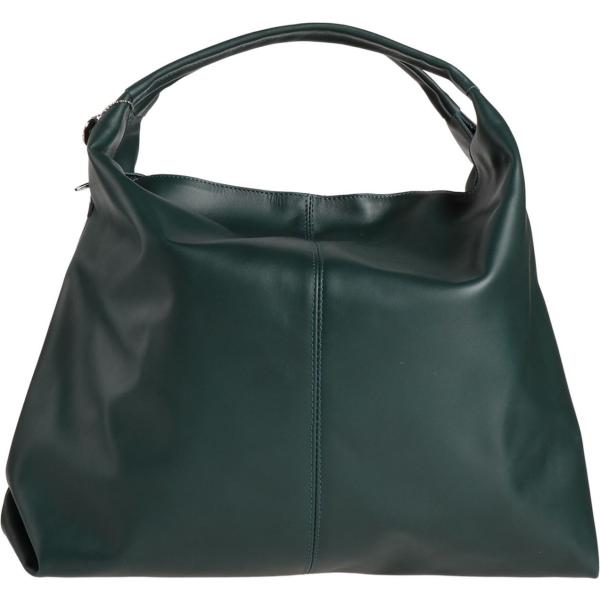 borse a mano Laura Di Maggio verde tinta unita