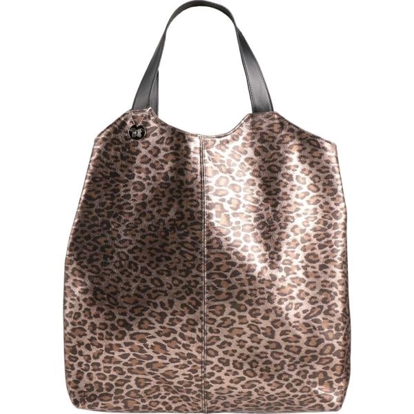 borse a mano Laura Di Maggio marrone animalier