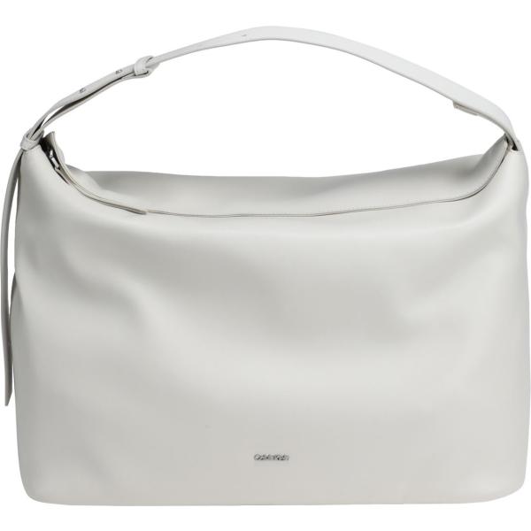 borse a spalla Calvin Klein bianco tinta unita