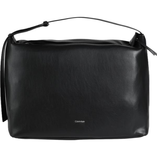 borse a spalla Calvin Klein nero tinta unita