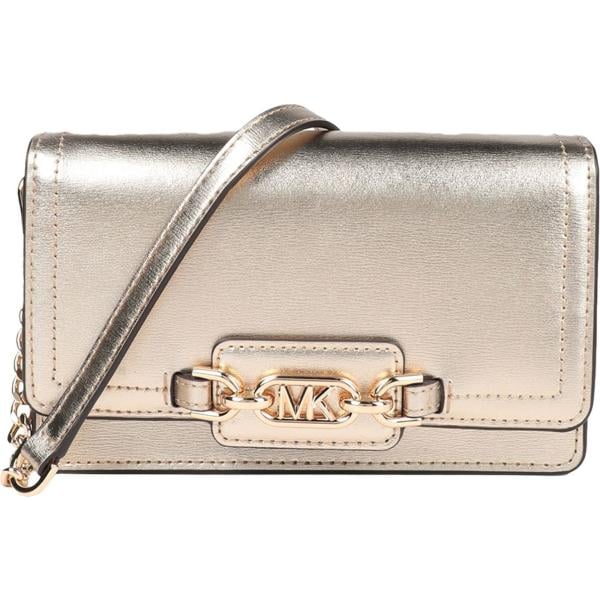 borse a mano Michael Michael Kors marrone tinta unita
