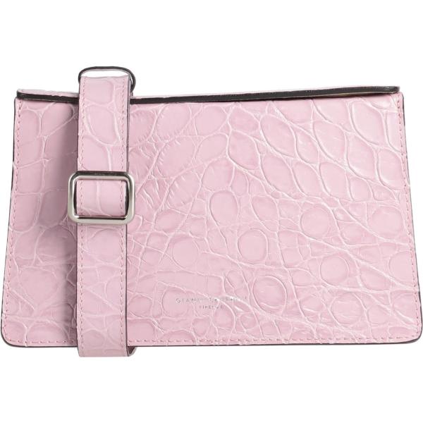 borse a tracolla Gianni Chiarini rosa con stampe