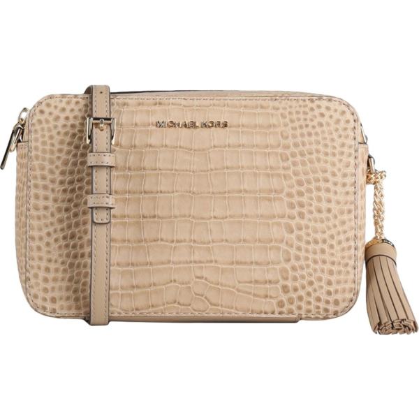 borse a tracolla Michael Michael Kors marrone animalier