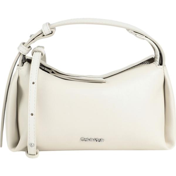 borse a mano Calvin Klein bianco tinta unita