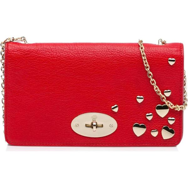 borse a tracolla Mulberry rosso