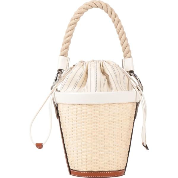 borse a secchiello Maison Margiela bianco