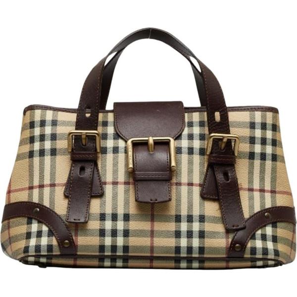 borse a mano Burberry marrone