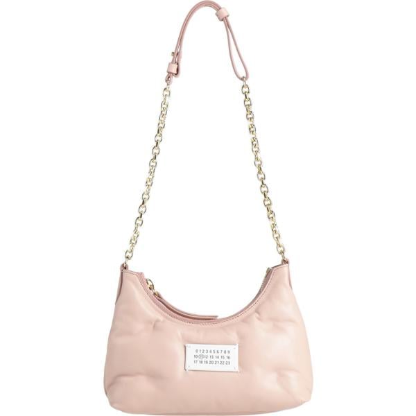borse a spalla Maison Margiela marrone tinta unita