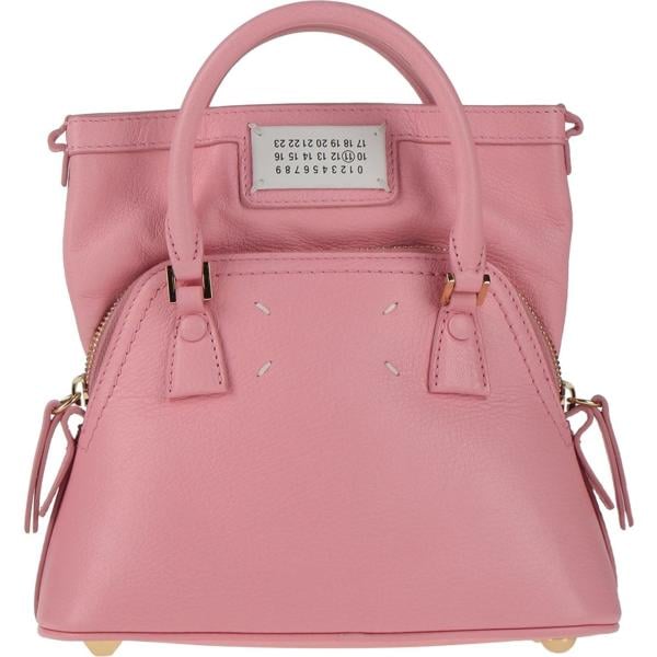 borse a mano Maison Margiela rosa tinta unita