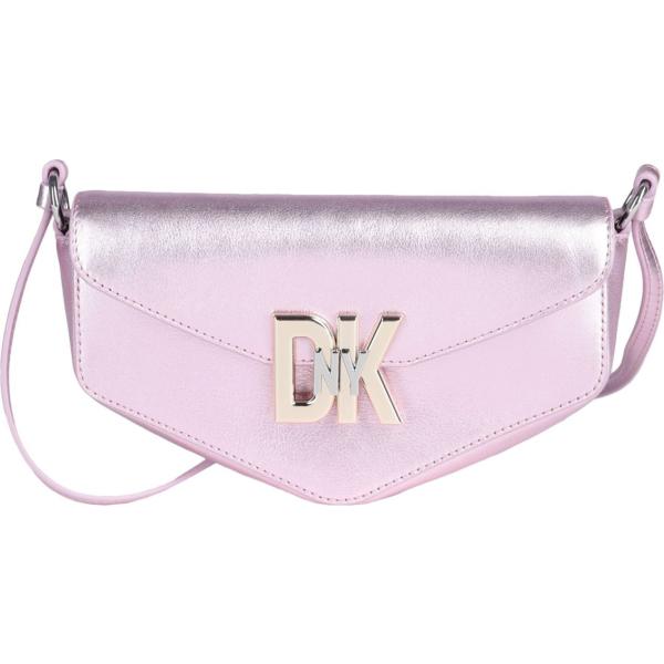 borse a tracolla Dkny rosa tinta unita