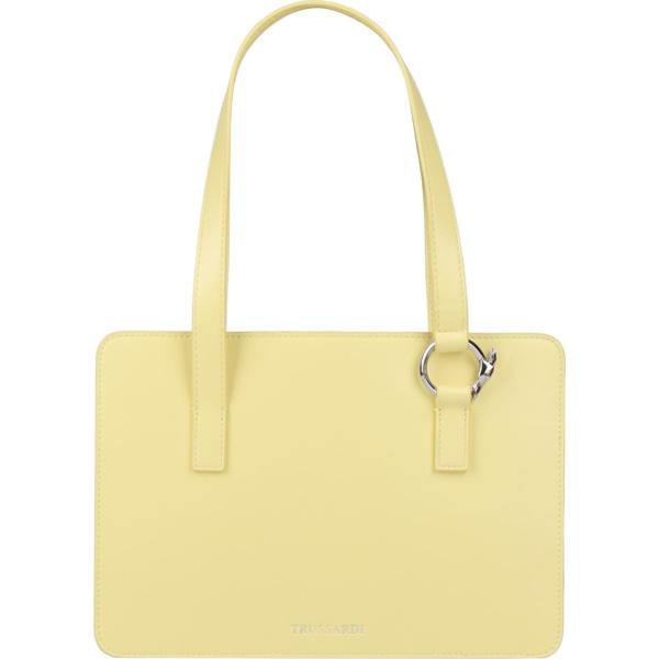 borse a mano Trussardi giallo tinta unita