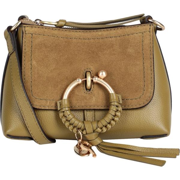 borse a tracolla See By Chloé verde tinta unita